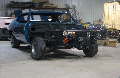 1972 Chevelle SS In Restoration 