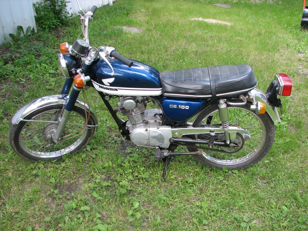 1971 Cb100 honda #2